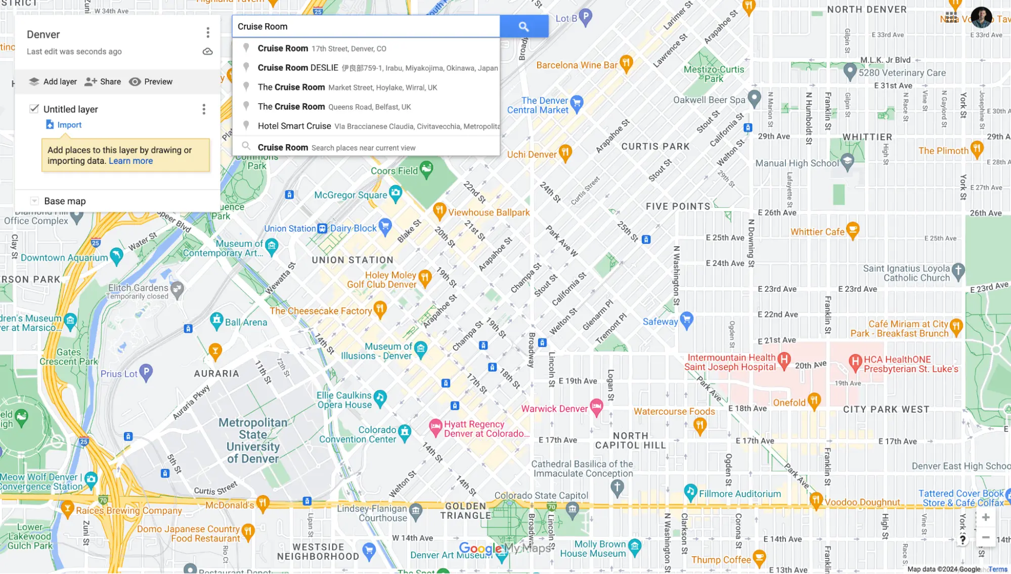 How To Use Google My Maps For Trip Planning - Step 4