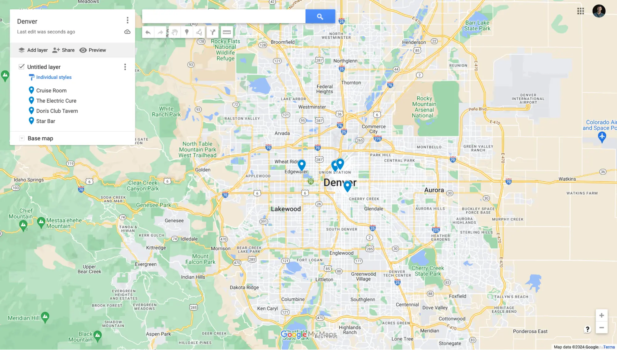 How To Use Google My Maps For Trip Planning - Step 6