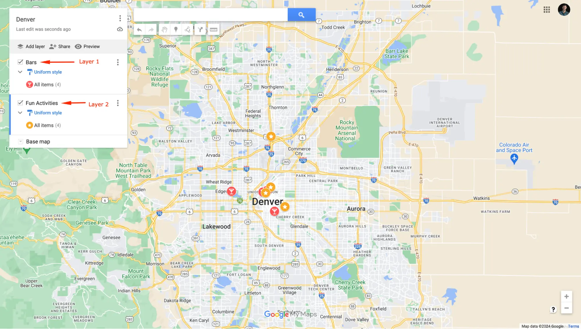 How To Use Google My Maps For Trip Planning - Step 8